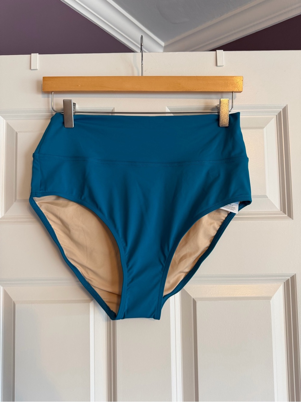 Lands' End Women's Chlorine Resistant High Waisted Bikini Bottoms